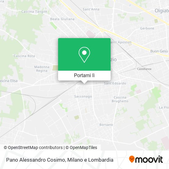 Mappa Pano Alessandro Cosimo