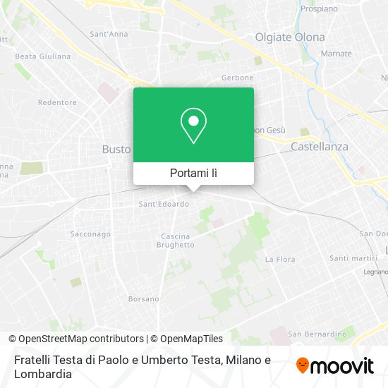 Mappa Fratelli Testa di Paolo e Umberto Testa