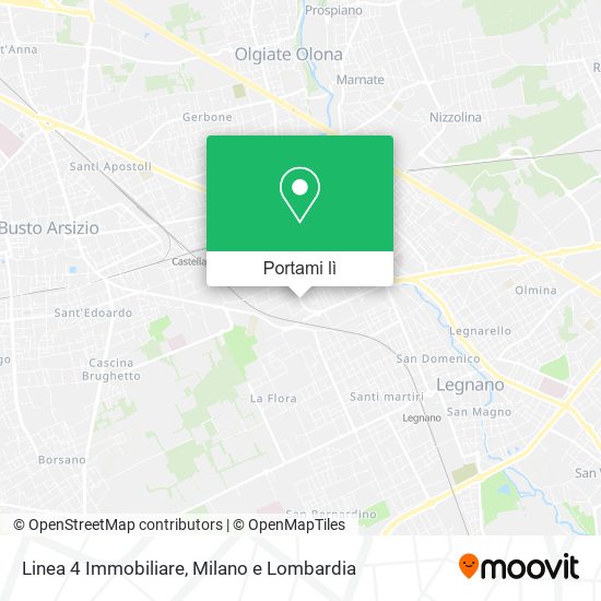 Mappa Linea 4 Immobiliare