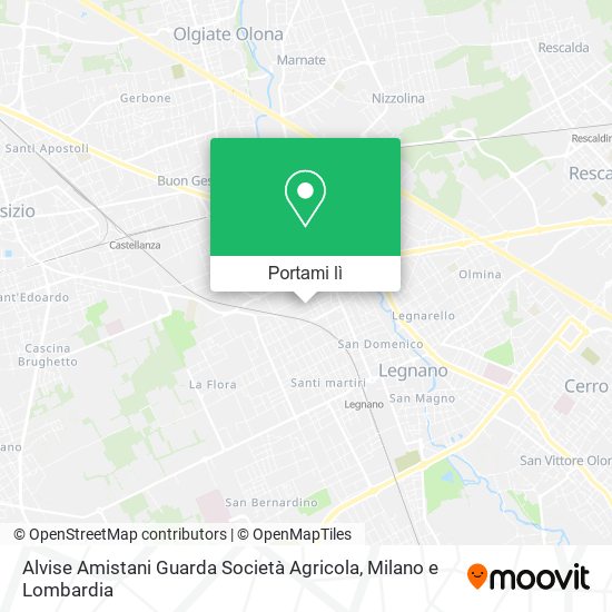 Mappa Alvise Amistani Guarda Società Agricola