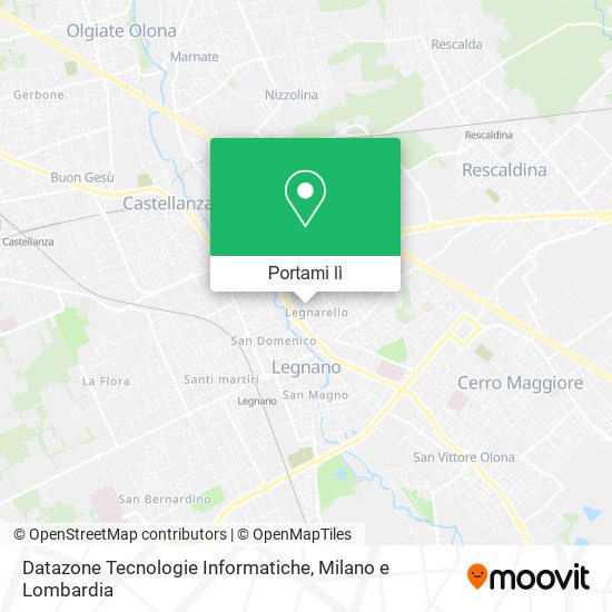 Mappa Datazone Tecnologie Informatiche