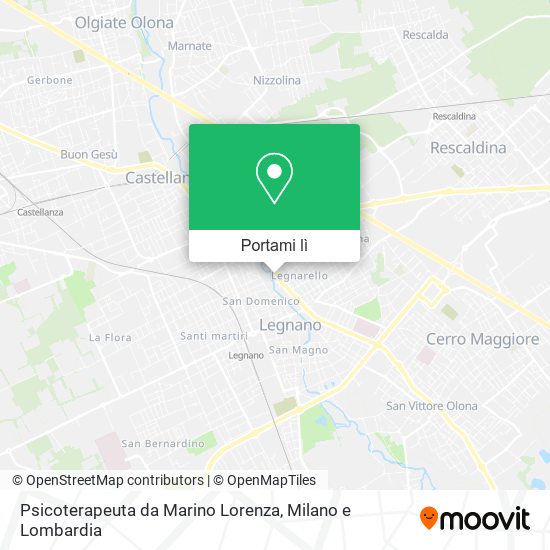 Mappa Psicoterapeuta da Marino Lorenza