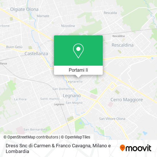 Mappa Dress Snc di Carmen & Franco Cavagna