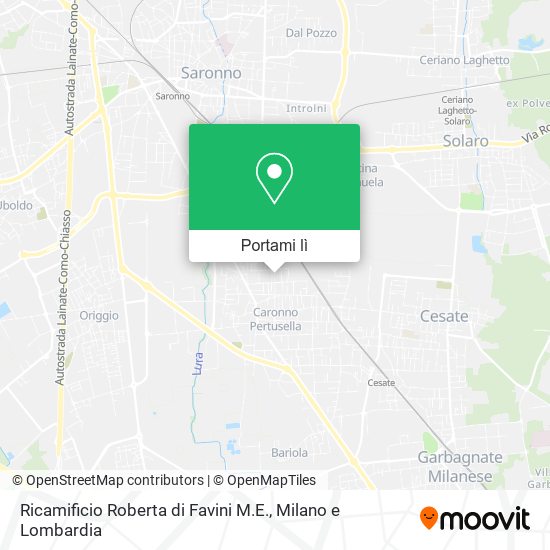 Mappa Ricamificio Roberta di Favini M.E.