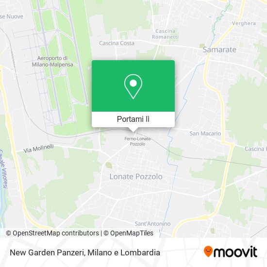 Mappa New Garden Panzeri