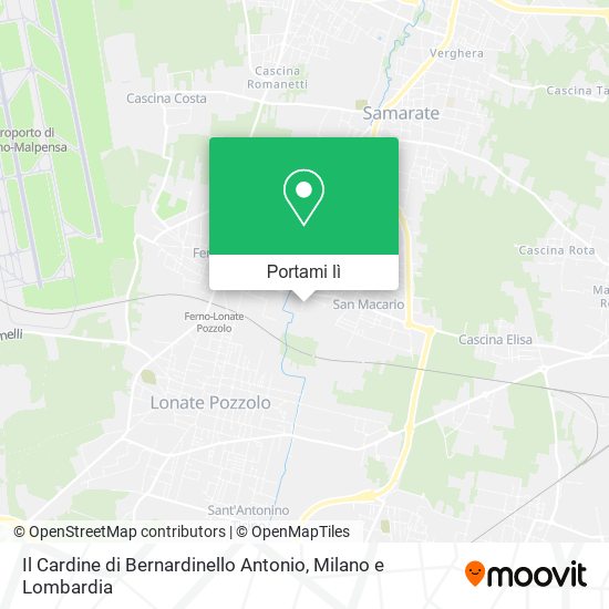 Mappa Il Cardine di Bernardinello Antonio