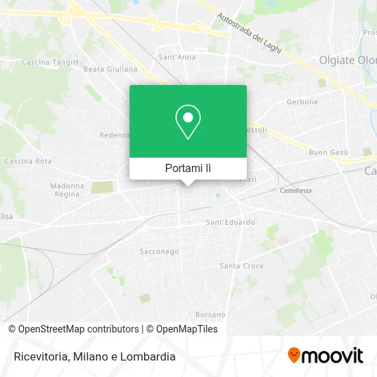 Mappa Ricevitoria