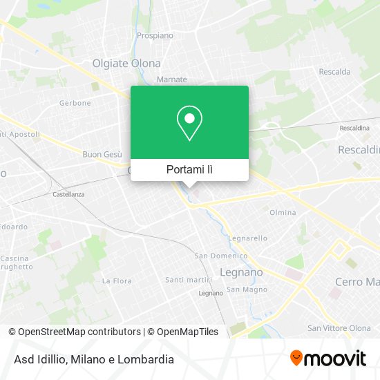 Mappa Asd Idillio