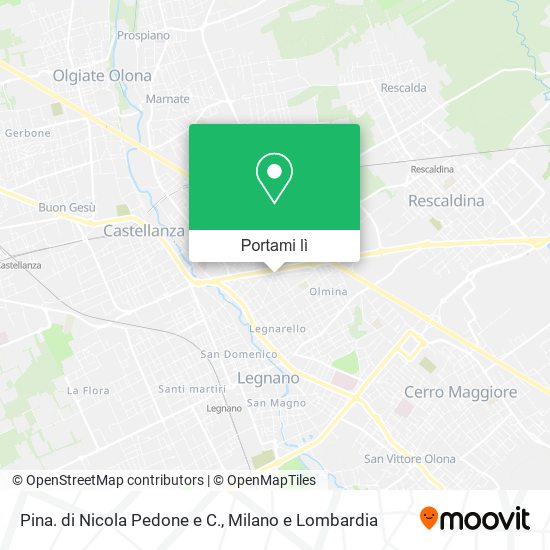 Mappa Pina. di Nicola Pedone e C.