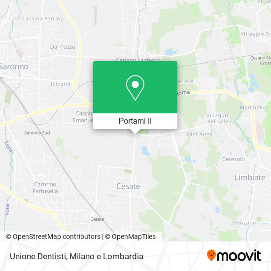 Mappa Unione Dentisti