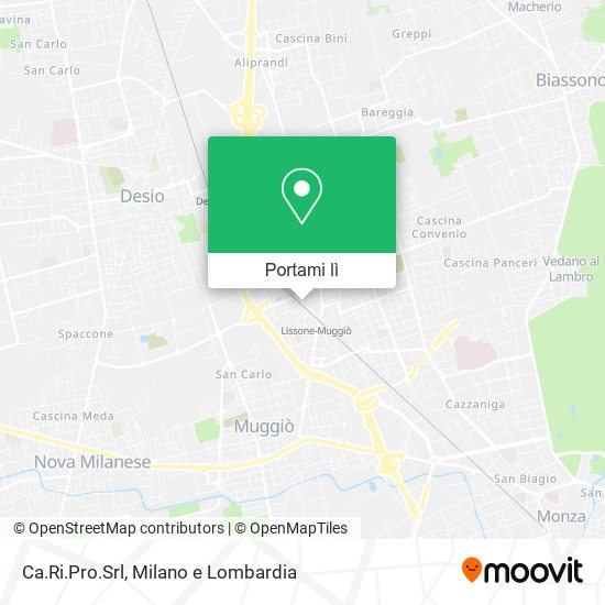 Mappa Ca.Ri.Pro.Srl