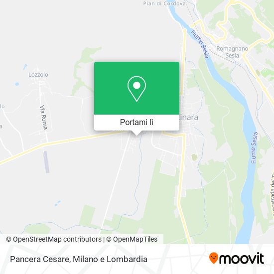 Mappa Pancera Cesare
