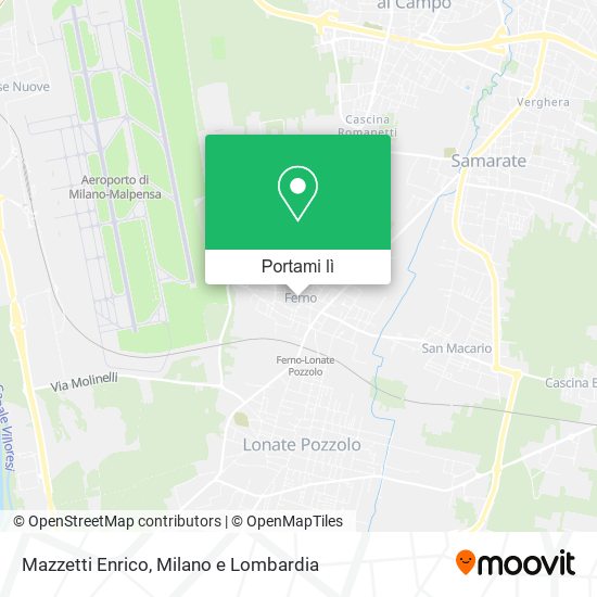 Mappa Mazzetti Enrico