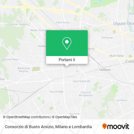 Mappa Consorzio di Busto Arsizio