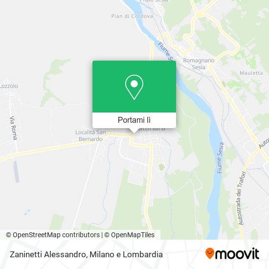 Mappa Zaninetti Alessandro