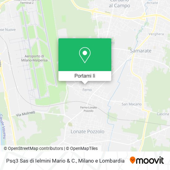Mappa Psq3 Sas di Ielmini Mario & C.