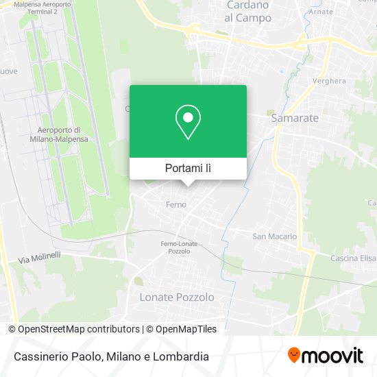 Mappa Cassinerio Paolo