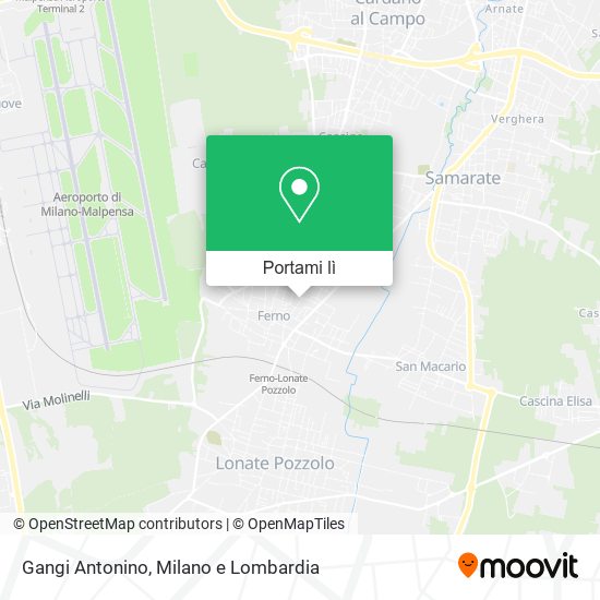 Mappa Gangi Antonino