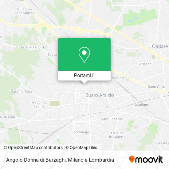Mappa Angolo Donna di Barzaghi