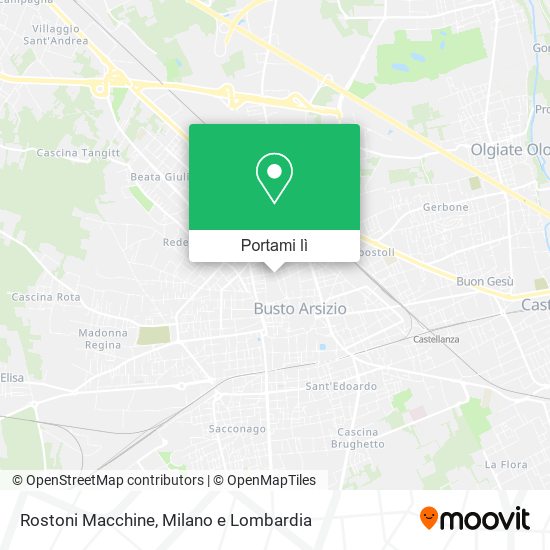 Mappa Rostoni Macchine