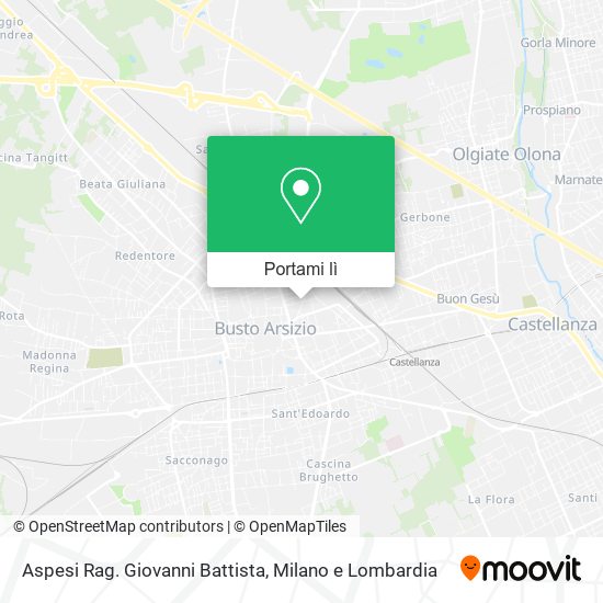 Mappa Aspesi Rag. Giovanni Battista