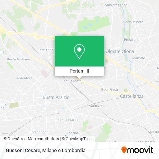 Mappa Gussoni Cesare
