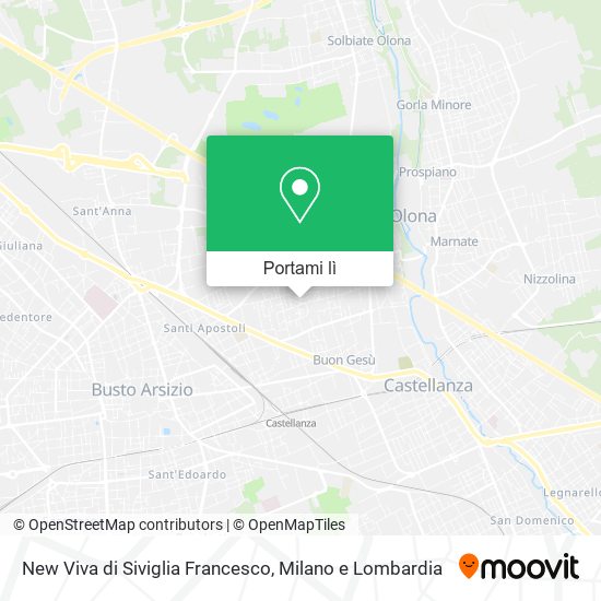 Mappa New Viva di Siviglia Francesco