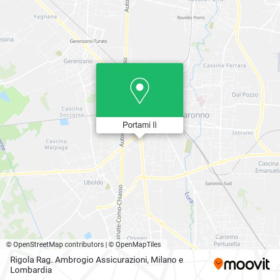 Mappa Rigola Rag. Ambrogio Assicurazioni