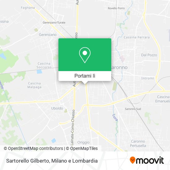 Mappa Sartorello Gilberto