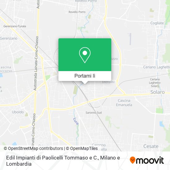 Mappa Edil Impianti di Paolicelli Tommaso e C.