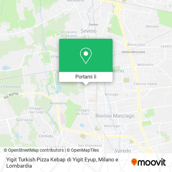 Mappa Yigit Turkish Pizza Kebap di Yigit Eyup