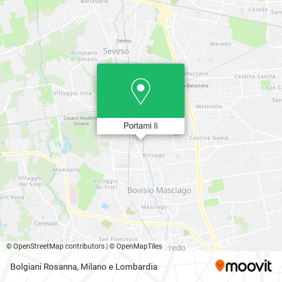 Mappa Bolgiani Rosanna