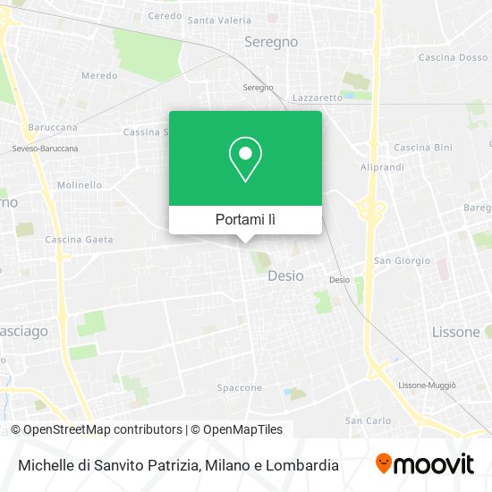 Mappa Michelle di Sanvito Patrizia