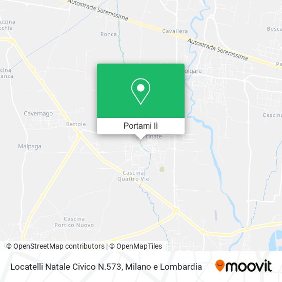 Mappa Locatelli Natale Civico N.573