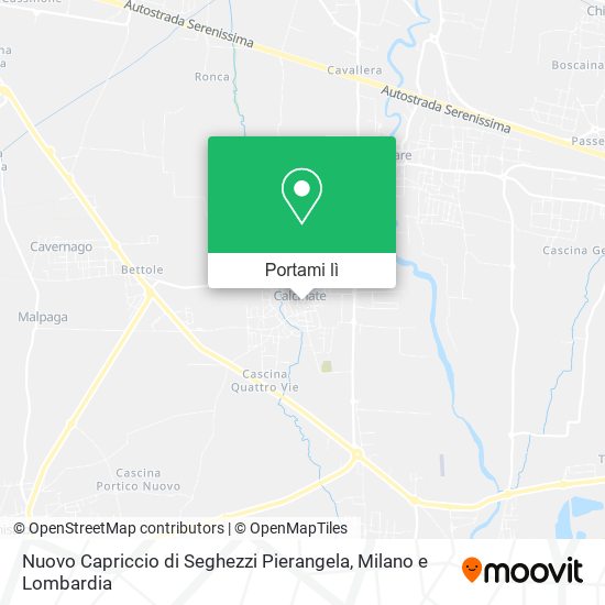 Mappa Nuovo Capriccio di Seghezzi Pierangela