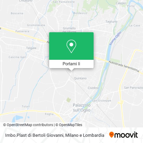 Mappa Imbo.Plast di Bertoli Giovanni