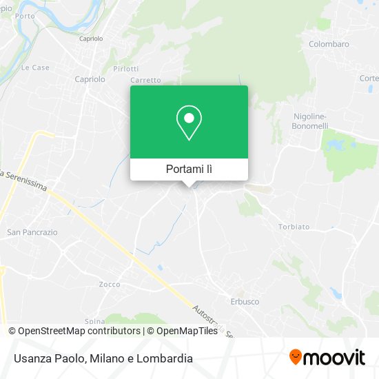 Mappa Usanza Paolo