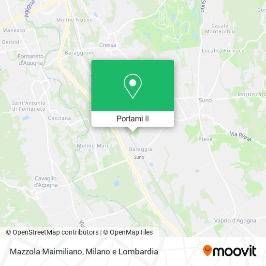Mappa Mazzola Maimiliano