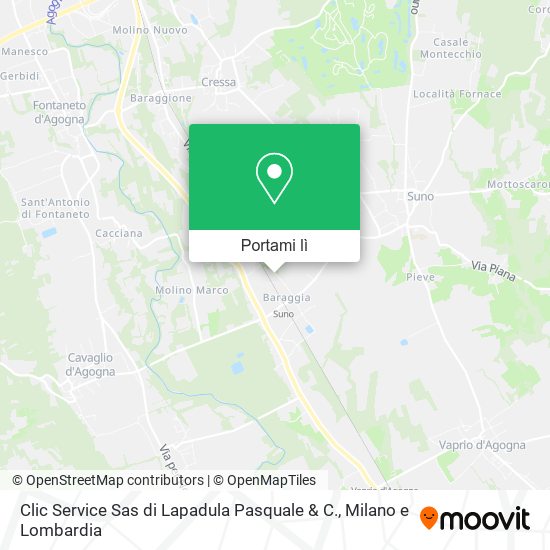 Mappa Clic Service Sas di Lapadula Pasquale & C.