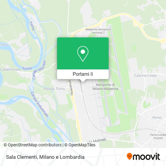 Mappa Sala Clementi