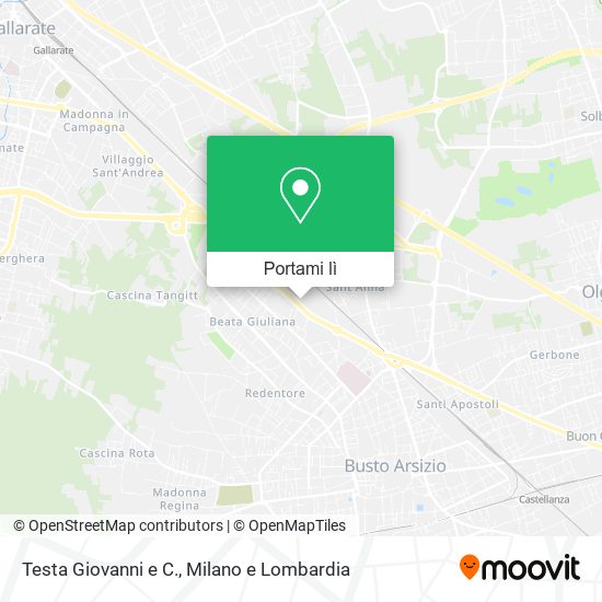 Mappa Testa Giovanni e C.