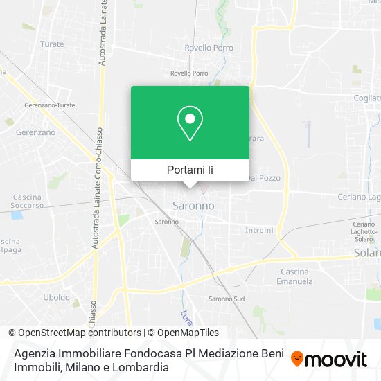 Mappa Agenzia Immobiliare Fondocasa Pl Mediazione Beni Immobili