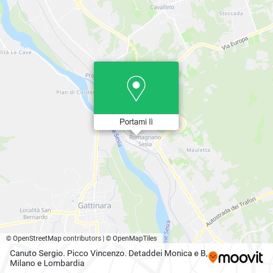 Mappa Canuto Sergio. Picco Vincenzo. Detaddei Monica e B