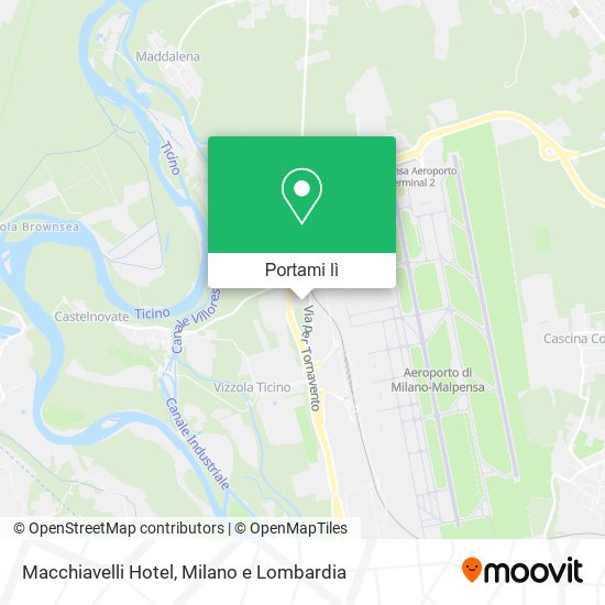 Mappa Macchiavelli Hotel