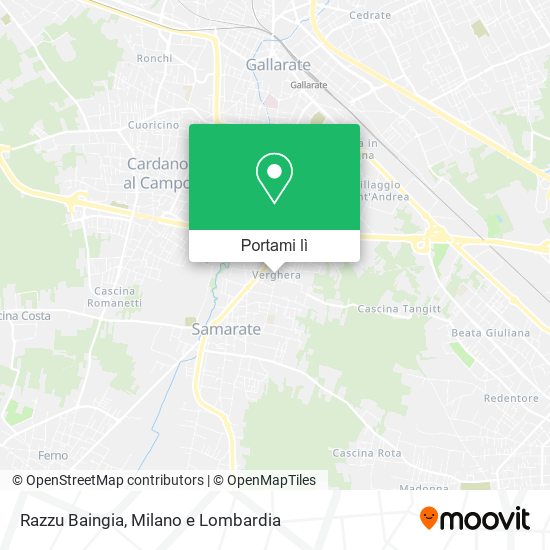 Mappa Razzu Baingia