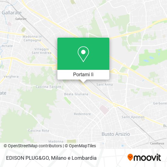 Mappa EDISON PLUG&GO