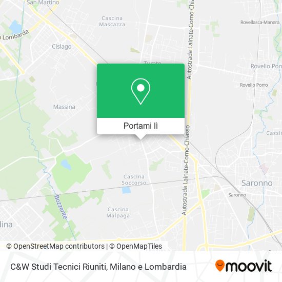 Mappa C&W Studi Tecnici Riuniti