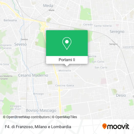 Mappa F4. di Franzoso