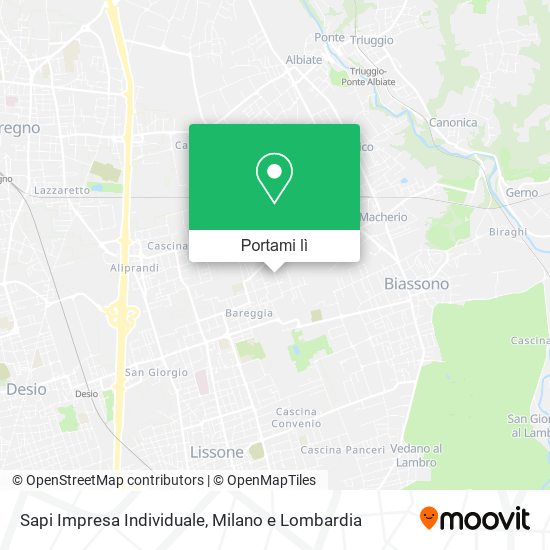 Mappa Sapi Impresa Individuale