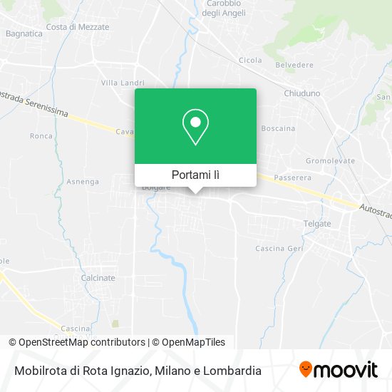 Mappa Mobilrota di Rota Ignazio